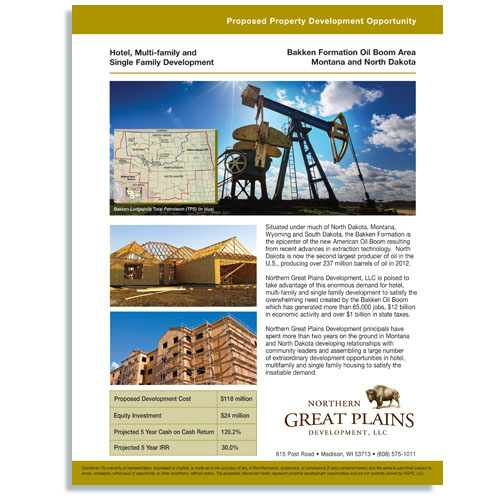 Northern Great Plains flyer.